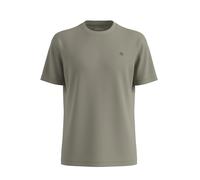 Textured Flamed Yarn T-shirt with Logo Detail s.Oliver Vert 2XL