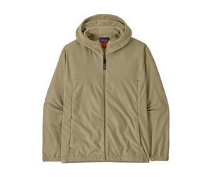 Textured Fleece Hoody - male - Patagonia - Windbreakers - Gray - M - Sport M