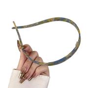 Textured Grip Hairband Breathable Acetate Headbands For Active Kids Women Hair Accessories Multiple Color Office Hairband For Adults