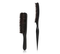 Textured Grip Handle Hair Brushes for Women Men Professional Styling Tools with and Tapered Tail Professional Volumizing Hair Comb