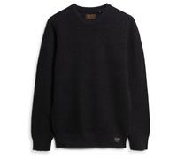 Superdry Textured Sweater Black 2XL Men