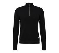 Textured Knit High Collar Jumper QS Noir M