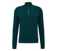 Textured Knit High Collar Jumper QS Turquoise L