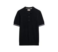 Textured knit polo Superdry Bleu M
