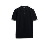Textured knit polo Superdry Bleu XL