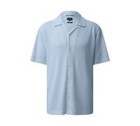 Textured knit shirt QS Bleu L