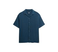 Textured knit shirt Superdry Bleu XL