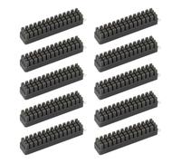 Textured Nozzle Care Pad, Adhesive Silicone Bed Liner for Print Prep, High Heat Wiper Refill, Ten Piece Maintenance Supply, Daily Workshop Use Nozzle Wiper Pad Heated Bed Upkeep Printer Maintenance