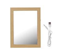 Textured Photo Frame Picture Frame Photo Electronic Album Picture With USB Control Display Case For Home Office Embossed LED Light Panel Kit