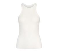 Textured Racer Tank Top Summer Essential - female - ENVELOPE 1976 - Sleeveless Tops - Beige - M - Tops M