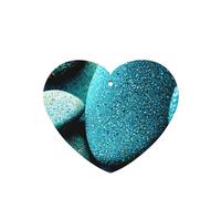 Textured Rocks Pattern Car Air Fresheners 6 Pcs Heart Shape Hanging Aromatherapy Tablets Scented Fresheners For Bedroom Bathroom