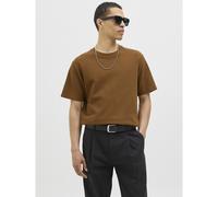 Textured Short Sleeve T-Shirt camel
