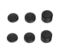 Textured Silicone Thumbstick Caps High/Low Profile, Anti-Slip Switch2 Joystick Covers with Sweat Resistance Design Consoles Thumb Grips