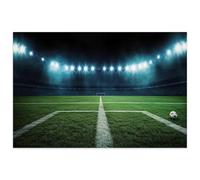 Textured Soccer Field Evening Light Center Midfield Puzzle Game for Family Wooden Puzzle Toy Educational Games Puzzles for Home Decor_500pcs