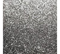 Textured Sparkle Silver Glitter Wallpaper by YöL