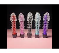 Textured Spiked Vibrator Wand with Multi-Speed Motor | 5 Colour Options, Stimulating Texture, Handheld Design, Battery Powered, Flexible Nubs