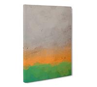 Textured Sunrise Canvas Print | Gallery Wrapped 30mm Frame Wall Art | 30x20 inches | Ready to Hang | Abstract Landscape Picture | Living Room Bedroom Lounge Office