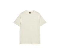 Textured T-shirt in organic cotton Superdry Vintage Blanc 2XL