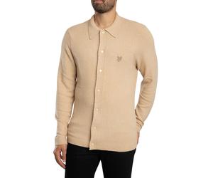 Textured Travel Knitted Overshirt Chai L