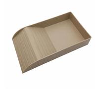 Textured Turtle Bathing Pool, Wood Grain, Large | Low-Profile Shallow Basin, Reptile Feeding Bowl, Pet Supply, for vivariums, Reptiles, reptiles