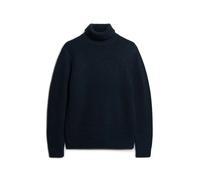 Textured turtleneck sweater Superdry Merchant Store Bleu 2XL