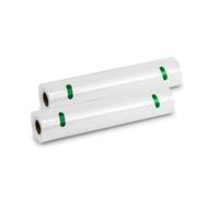 Textured Vacuum Food Sealer Rolls 2 Pack 15cm x 600 cm Storage (Total 12 Meters)