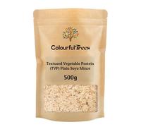 Textured Vegetable Protein (TVP) - Plain SOYA Mince 500g by Colourful Trees
