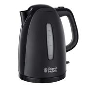 Textures Electric 1.7L Cordless Kettle Fast Boil 3KW Black premium plastic ma...