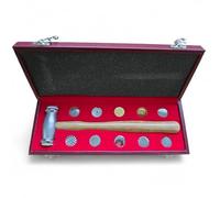 Texturing Hammer Set with 12 Interchangeable Faces, Jewellery Making Tools, Metal Forming Hammer, Boxed Set, Gift Ideas, PTL®