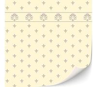 TexturKontor 3 Sheets Dollhouse Wallpaper Sticker 1:12 Scale Old and Victorian (Meghan)