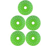 Texvora 5 Pcs 4.5 In / 115 Mm Grinding Discs For The Material Cutting, 22.23 Mm Arbor Multi-Pore Flat Abrasive, High Speed