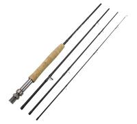Texvora 8Wt Fly Fishing Rod 9 Ft, Carbon Fiber, Fast Action 4-Piece Design, Portable And Saltwater-Resistant For Effortless Casting