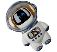 Texvora Astronaut Wireless Speaker with AI, Smart Alarm Clock and Digital Clock, TF Card Supported, Cute Spaceman Design for Home, Compact Size, 4.7 x 6.7 x 3.9 in / 12 x 17 x 10 cm, White