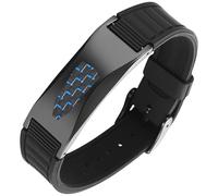 Texvora EMF Protection Bracelet for Men and Women, Carbon Fiber Pattern Wristband with Stainless Steel and Silicone, Adjustable Wrist Size, Modern Everyday Style for Daily Health and Wellness