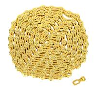 Texvora Vg Sports 11-Speed Chain For Bicycles - Steel, Compatible With, Dura Ace, Gold Design, Anti-Corrosion, Fits All Bikes
