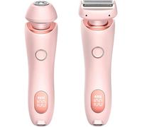 Texvora Women's Dual Head Electric Shaver & Bikini Trimmer, Wet/Dry Safe, Led Indicator, Type-C Charger,