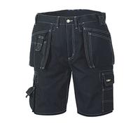 teXXor 4341-46 "Bermuda" Work Shorts, Black, Size 46