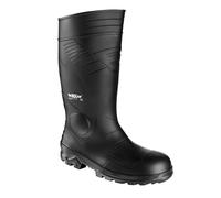 teXXor Gummistiefel S5-PVC-Sicherheitsstiefel Schwarz
