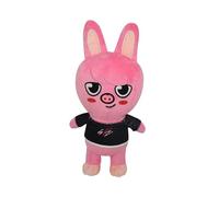 TEXXY Stray Kids Plush 21cm Skzoo Plush Toy, Cartoon Anime Skz Soft Stuffed Toys (Wolf Chan)