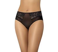 Teyli Transparente Panties for Women - Knickers for Women - Mesh with Lace Knickers Offering Comfort, Style, and an Elegant Design to Enhance your Curves and Confidence Black XL