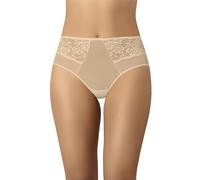 Teyli Transparente Panties for Women - Knickers for Women - Mesh with Lace Knickers Offering Comfort, Style, and an Elegant Design to Enhance your Curves and Confidence Beige 3XL
