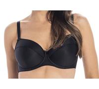 Teyli Underwired Bra with Padded Cups - an Elegant Model Providing Stable Support and All-Day Comfort, Featuring Adjustable Straps for A Better Fit, Perfect for Everyday Wear. Black 32G