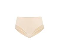 Teyli Women’s High Waisted Cotton Briefs - Full Coverage Ladies Knickers - Soft Breathable High Waist Panties - Comfortable Everyday Underwear Beige 16