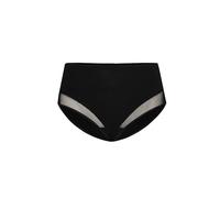 Teyli Women’s High Waisted Cotton Briefs - Full Coverage Ladies Knickers - Soft Breathable High Waist Panties - Comfortable Everyday Underwear Black 14