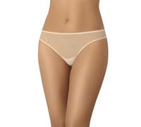 Teyli Women's Knickers Mesh Briefs Full Comfort Breathable Stretchy Panties Agil Beige