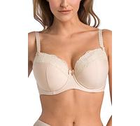 Teyli Women's Bra Padded Underwired Full Cup Multiway Marte Color Beige Size 38GG