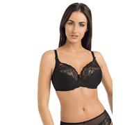 Teyli Women's Bra Underwired Minimiser Victoria Color Black Size 34G
