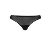 Teyli Women's Thongs Mesh Full Comfort Breathable StretchyUnderwear Nikola Color Black Size 10