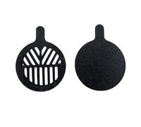 TEYOUYI Bahtinov Mask Focus and Cap Cover for ZWO Seestar S50,Lens Cap for Seestar S50 Accessories for ZWO Seestar S50 2pcs,Made of Plastics,Black