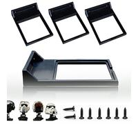 TEYOUYI Wall Mount for Lego Star Wars Helmet Display Shelf for Lego Star Wars Helmet compatible with all Standard Lego Helmets 4pcs Black